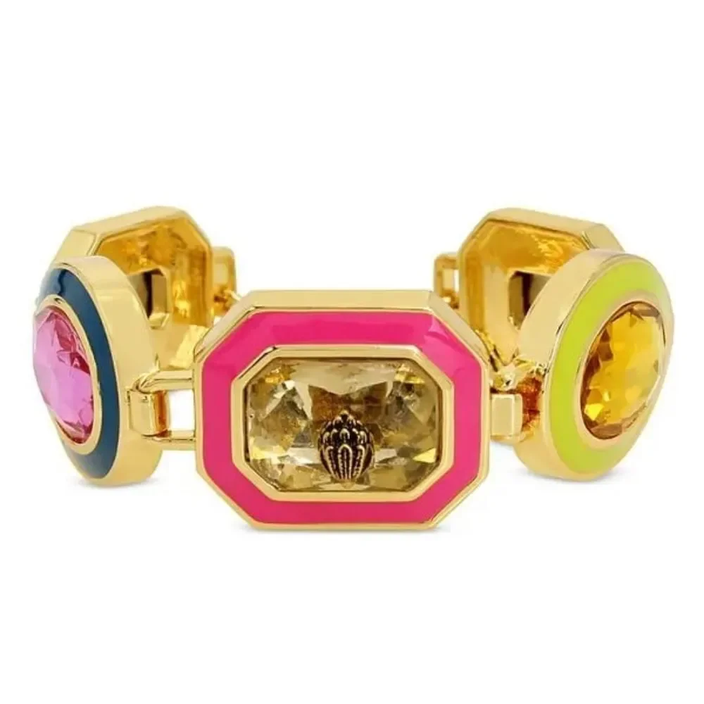 Kurt Geiger Multicolor Gemstone Bracelet